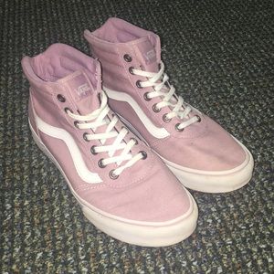 Mauve Sk8-Hi Vans